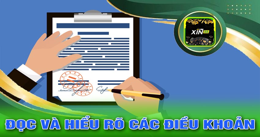 Đọc và hiểu rõ các điều khoản